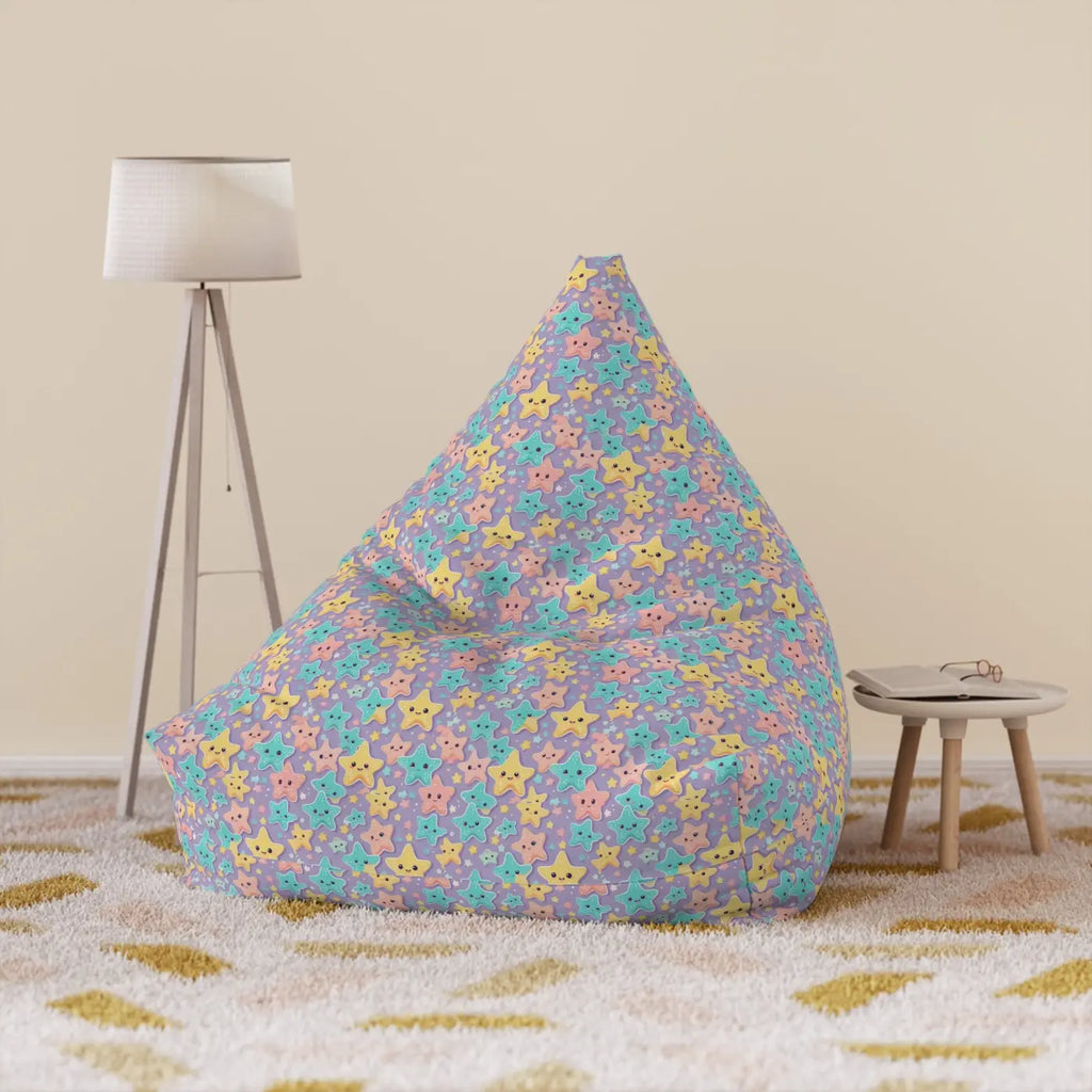 Durable Starfish Bean Bags - Coastal Charm Cover - DipaliZ