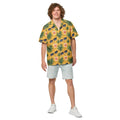 Pineapple Summer Shirt - Tropical Recycled Button Shirt - DipaliZ