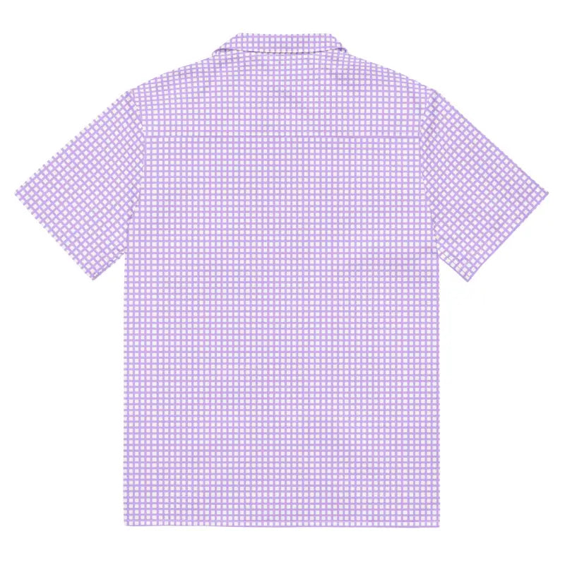 Purple Checkered Moisture Wicking Summer Shirt - DipaliZ
