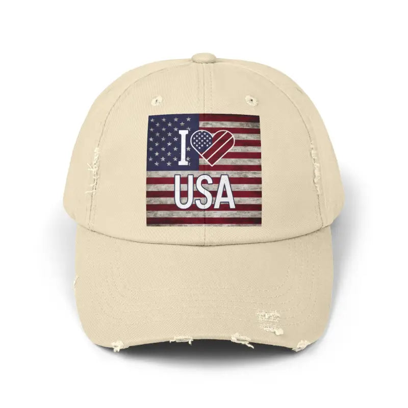 Cool Distressed Hats - Self-Fabric Hideaway Strap - DipaliZ