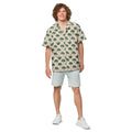 Stripes Unisex Button Shirt - Eco-Friendly Summer Style - DipaliZ