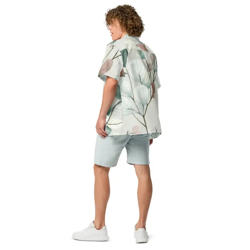 Moisture Wicking Unisex Button Shirt - Eco Friendly Summer - DipaliZ