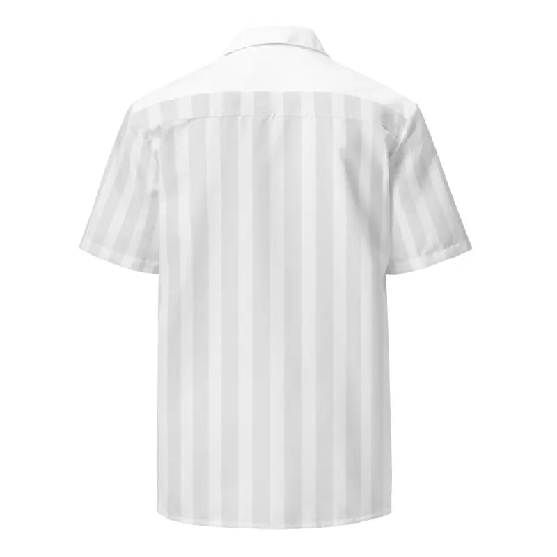 Unisex Button Shirt - Grey White Summer Style - DipaliZ