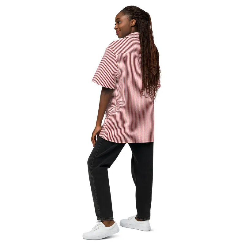 Moisture Wicking Button Shirt - Recycled Polyester - DipaliZ