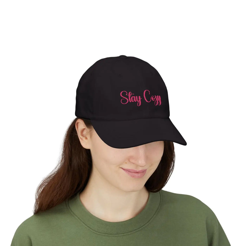 Stay Cozy Classic Dad Cap - Timeless Edge Style - DipaliZ