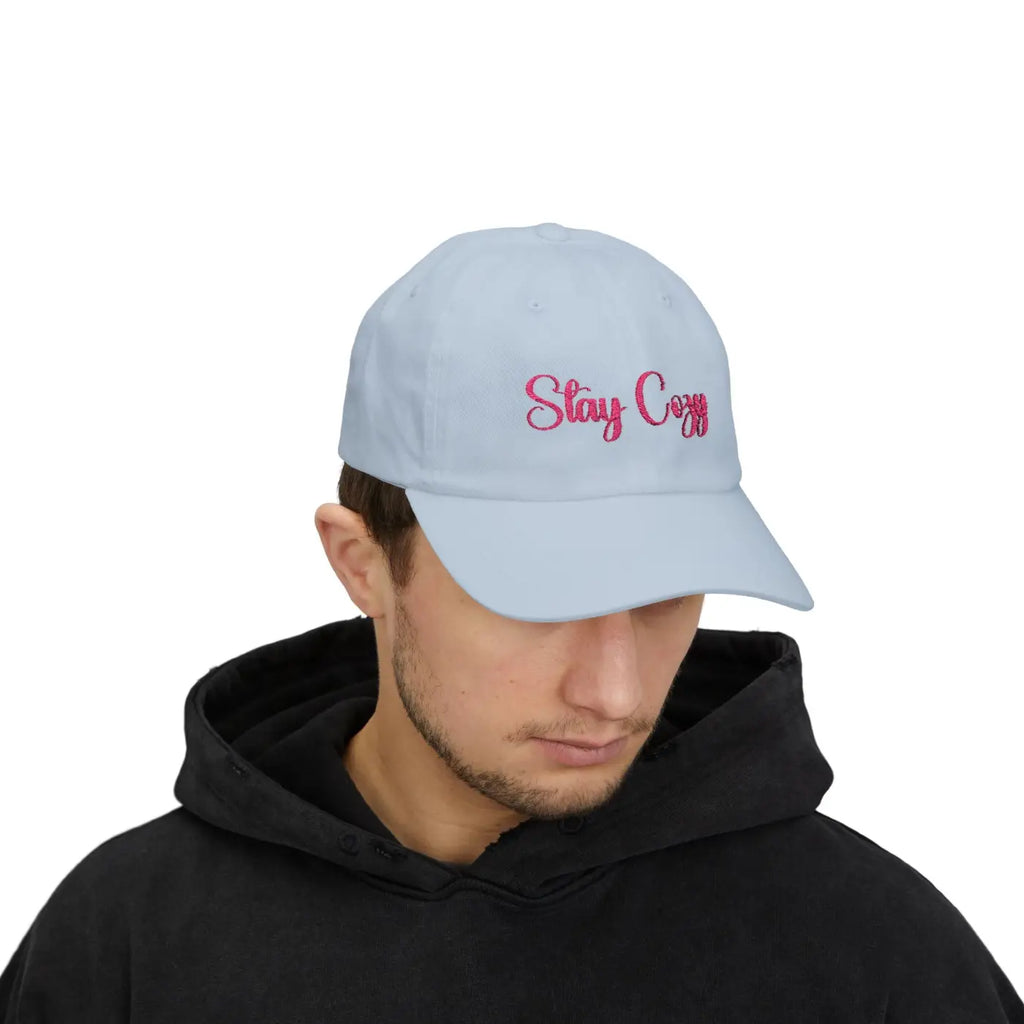 Stay Cozy Classic Dad Cap - Timeless Edge Style - DipaliZ