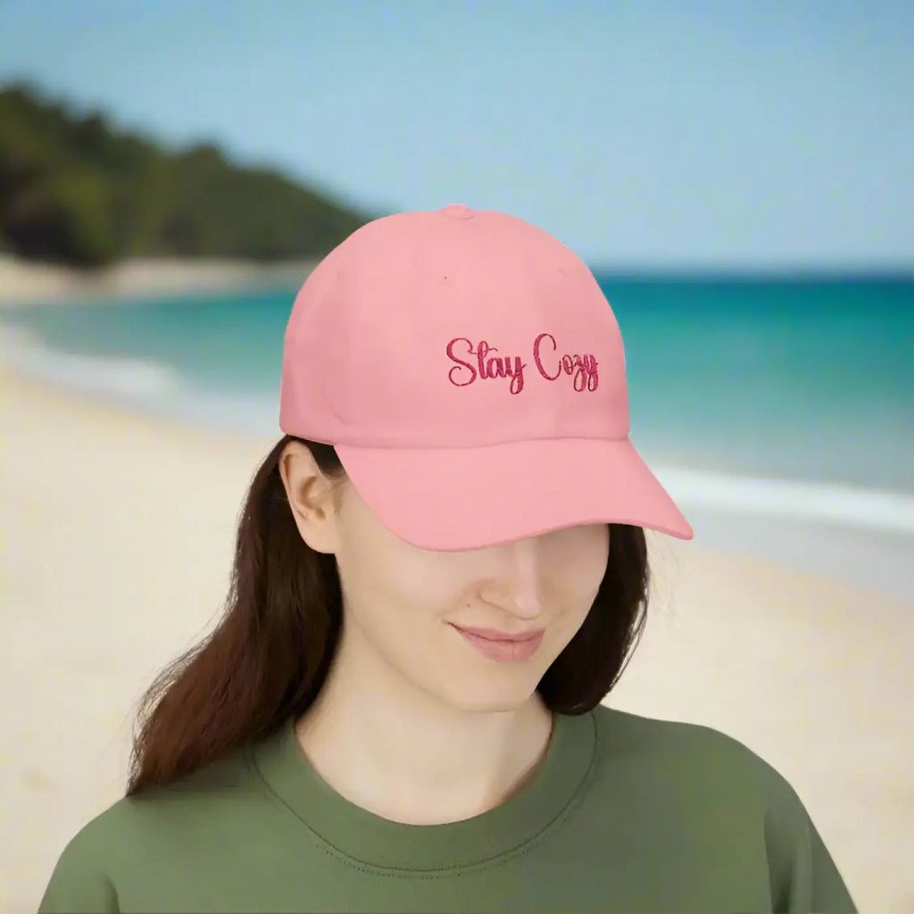 Stay Cozy Classic Dad Cap - Timeless Edge Style - DipaliZ