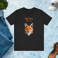 Stay Foxy Cotton Tee - Eco-Friendly Comfort - DipaliZ