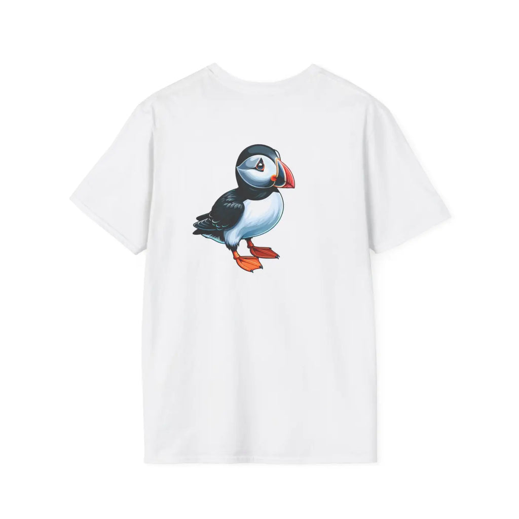 Stay Puffin Cool Unisex Softstyle Tee - Comfort Fit - DipaliZ