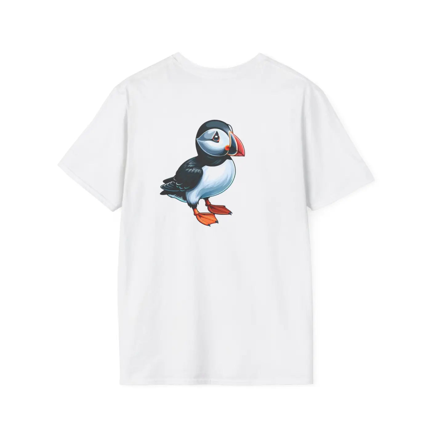Stay Puffin Cool Unisex Softstyle Tee - Comfort Fit - DipaliZ