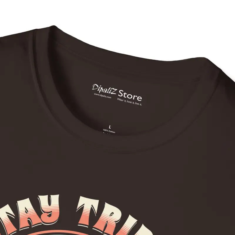 Stay Trippy Softstyle Tee - Ring-Spun Cotton Comfort - DipaliZ