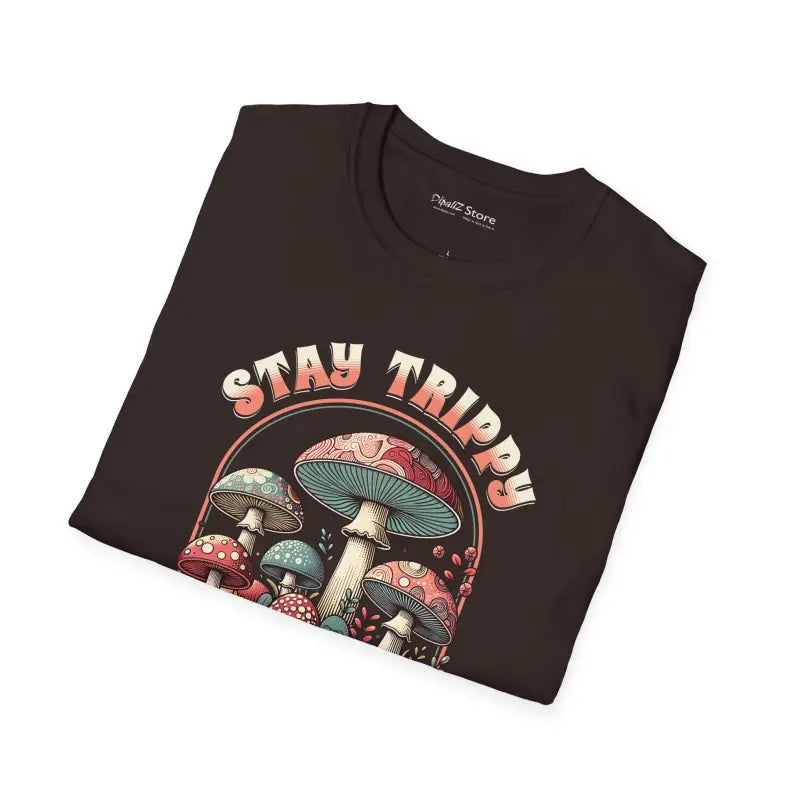 Stay Trippy Softstyle Tee - Ring-Spun Cotton Comfort - DipaliZ