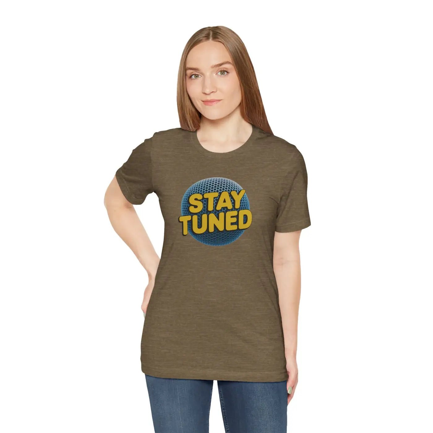 Stay Tuned Podcast Unisex Jersey Short Sleeve Tee - DipaliZ