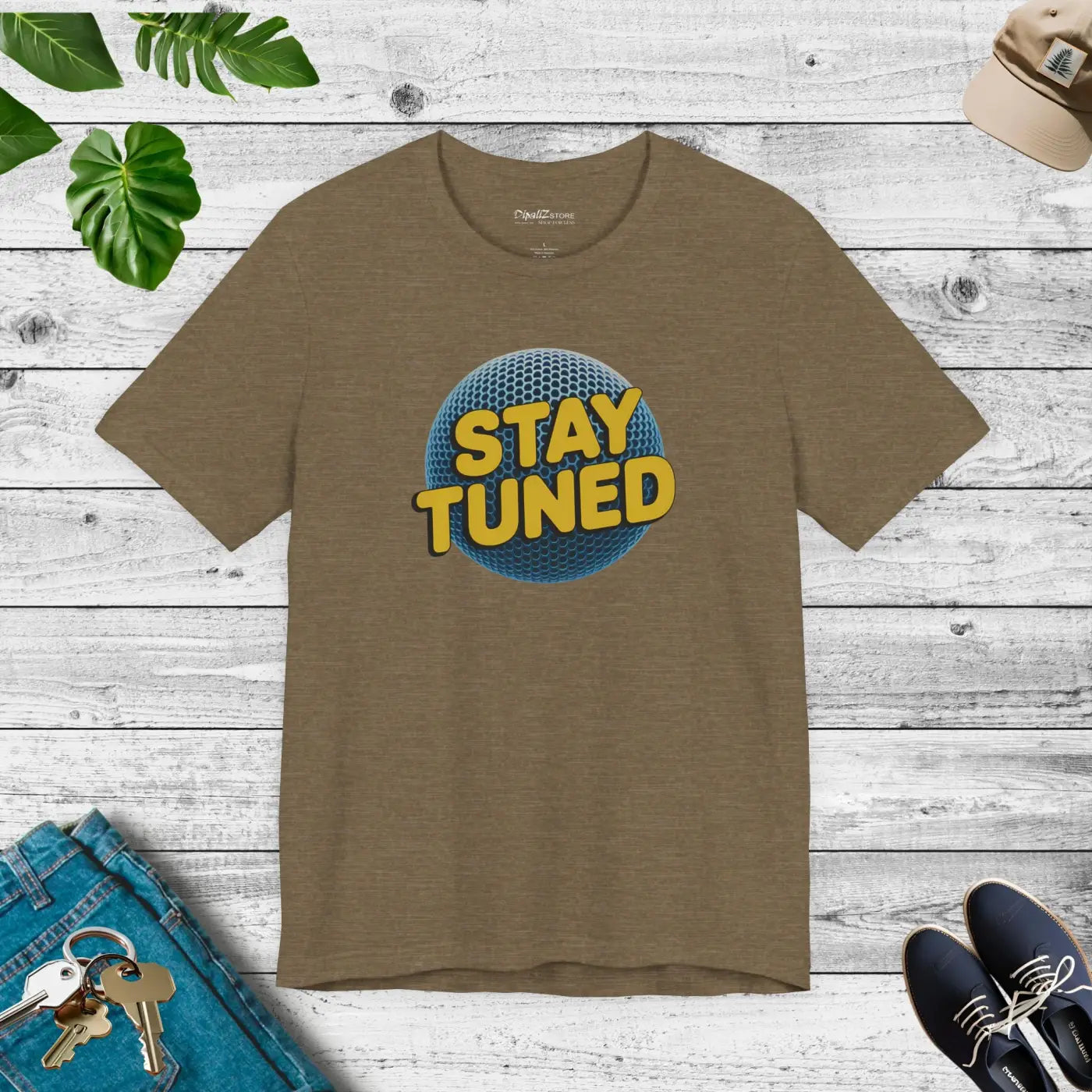 Stay Tuned Podcast Unisex Jersey Short Sleeve Tee - DipaliZ