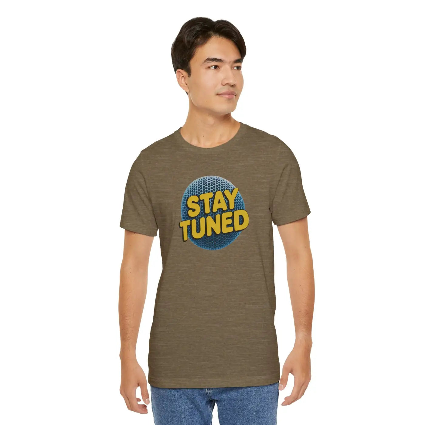 Stay Tuned Podcast Unisex Jersey Short Sleeve Tee - DipaliZ