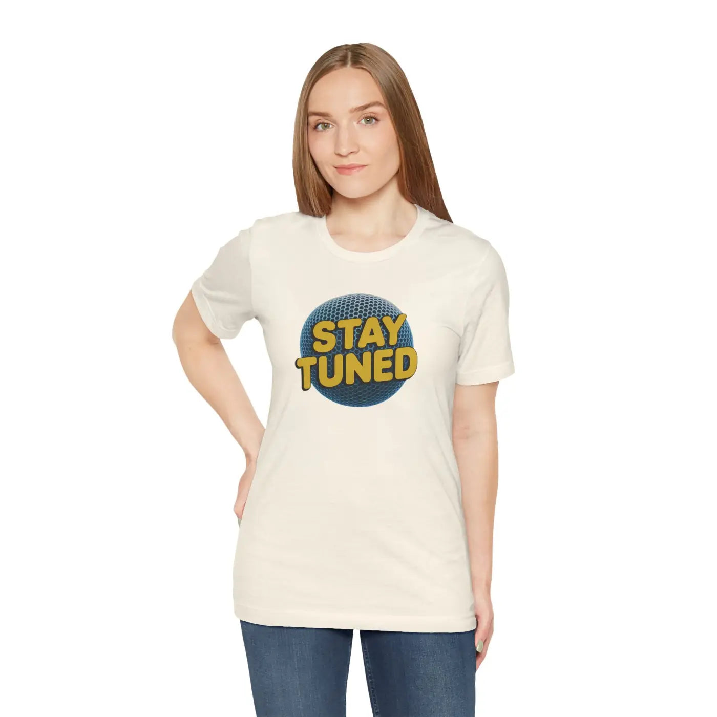 Stay Tuned Podcast Unisex Jersey Short Sleeve Tee - DipaliZ