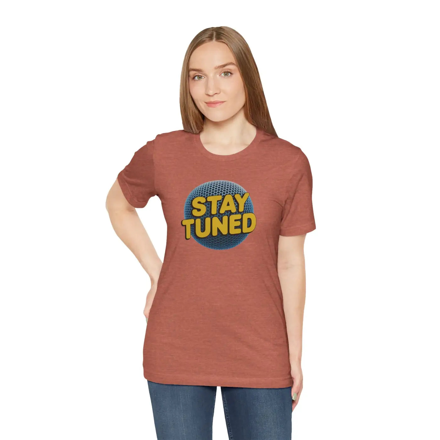 Stay Tuned Podcast Unisex Jersey Short Sleeve Tee - DipaliZ