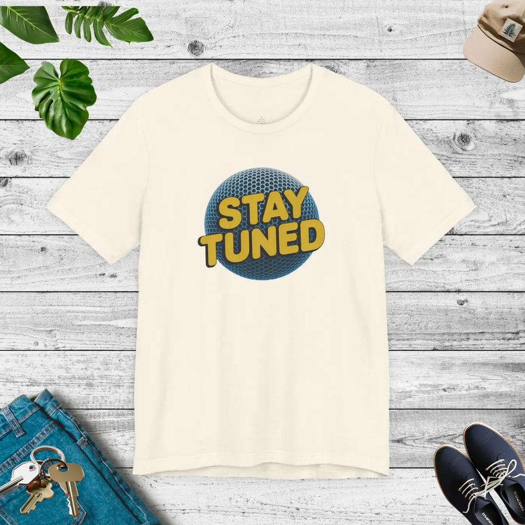 Stay Tuned Podcast Unisex Jersey Short Sleeve Tee - DipaliZ