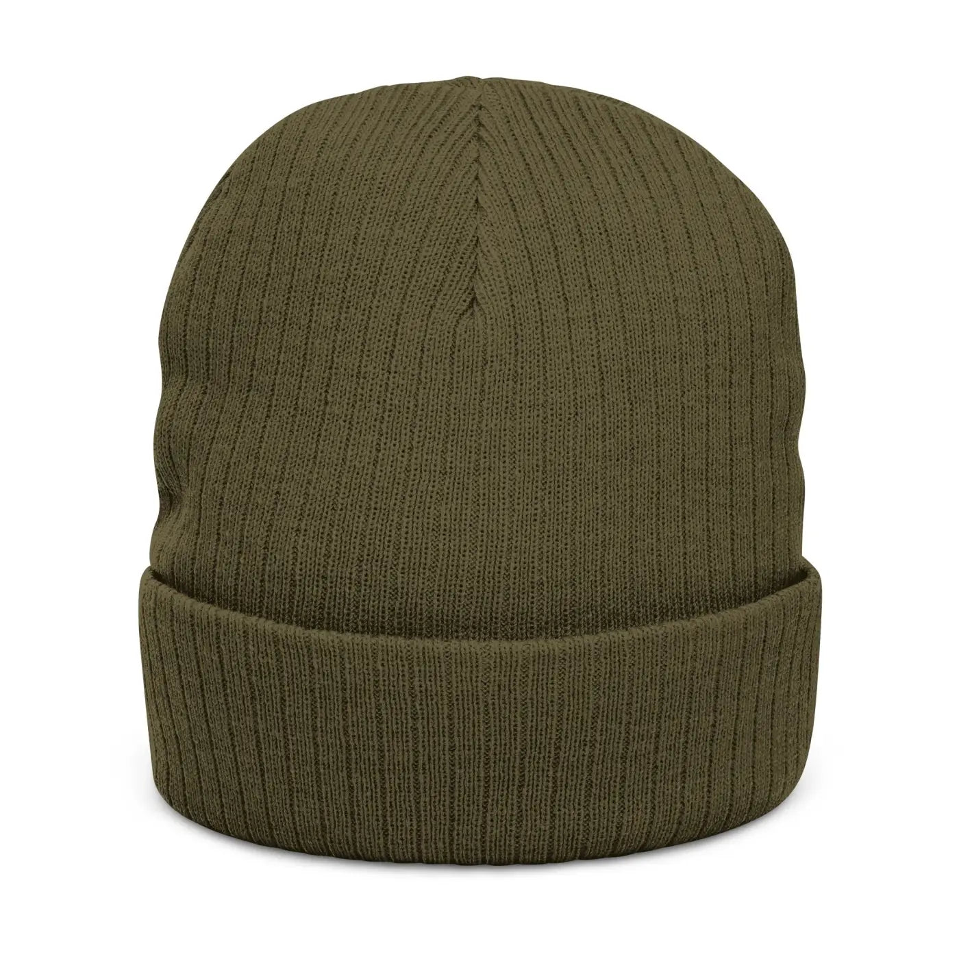 Stay Wild Ribbed Knit Beanie - Embroidered Cuff - DipaliZ