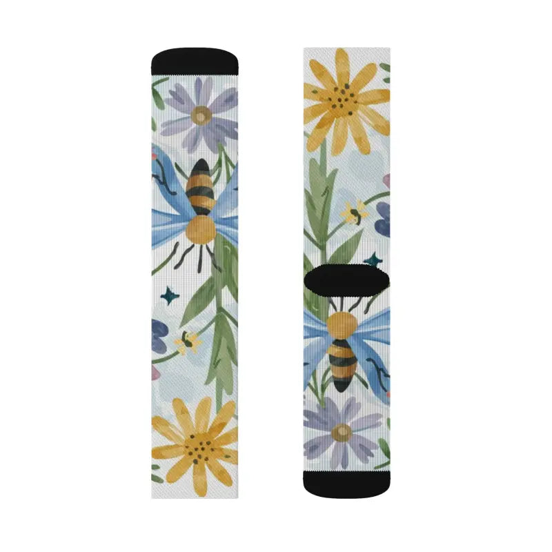 Nature Pattern Sublimation Socks - Eco-Friendly Comfort - DipaliZ