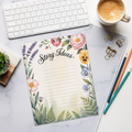 Flower Notepad - Creative Desk Essential for Daily Tasks - DipaliZ