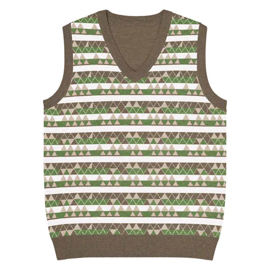 Striped Knit Vest - Classic Layering Piece for Everyday - DipaliZ
