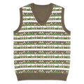 Striped Knit Vest - Classic Layering Piece for Everyday - DipaliZ