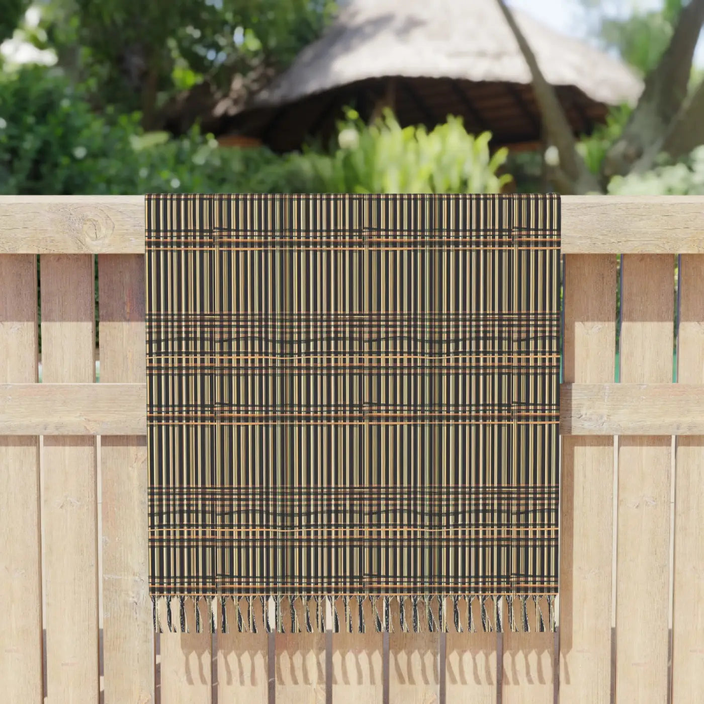 Striped Boho Beach Cloth - Perfect for Outdoors - DipaliZ
