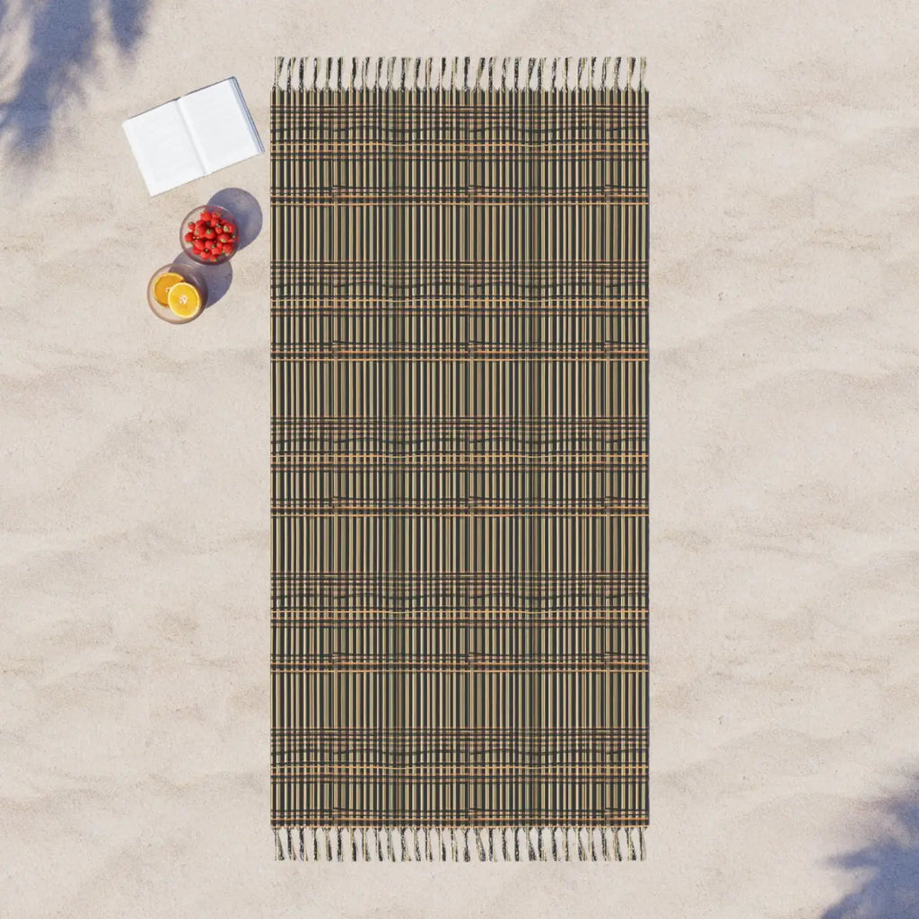 Striped Boho Beach Cloth - Perfect for Outdoors - DipaliZ
