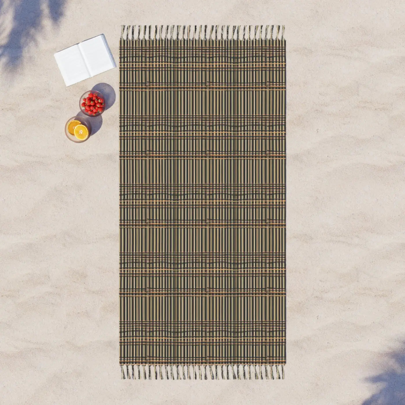 Striped Boho Beach Cloth - Perfect for Outdoors - DipaliZ