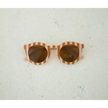 Striped Sunglasses for Kids | Pink/Brown