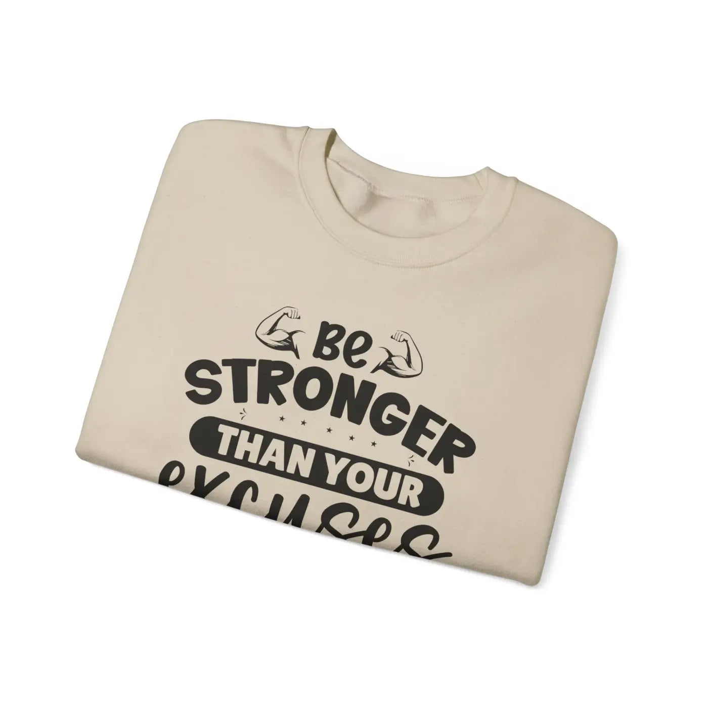 Heavy Blend Crewneck Sweatshirt - Conquer Excuses Style - DipaliZ
