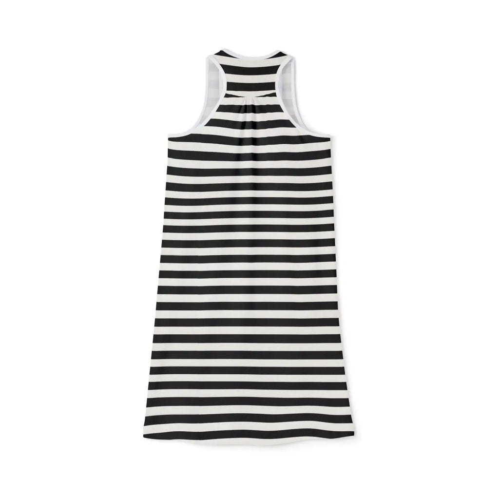 Premium Striped Racerback Dress - Beach Days Essential - DipaliZ