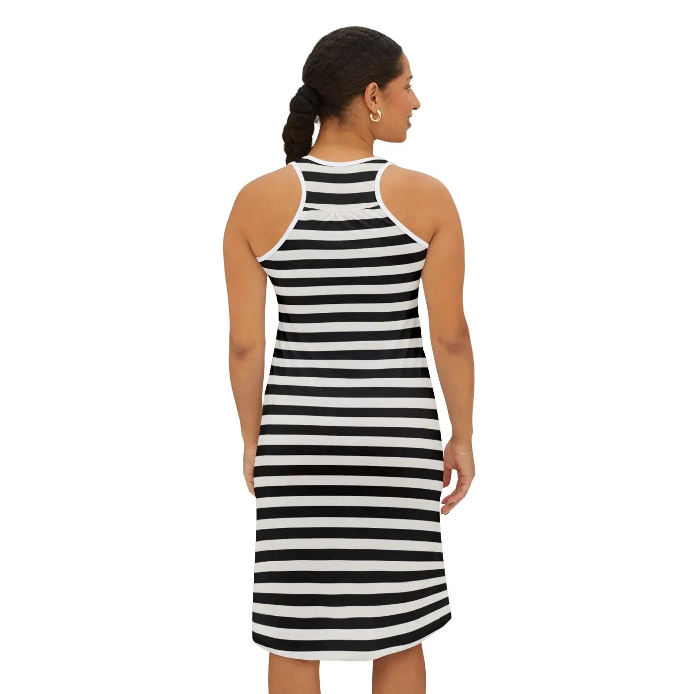 Premium Striped Racerback Dress - Beach Days Essential - DipaliZ