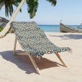Beach Towel Vibrant Style - Modern Trends Summer Essential - DipaliZ