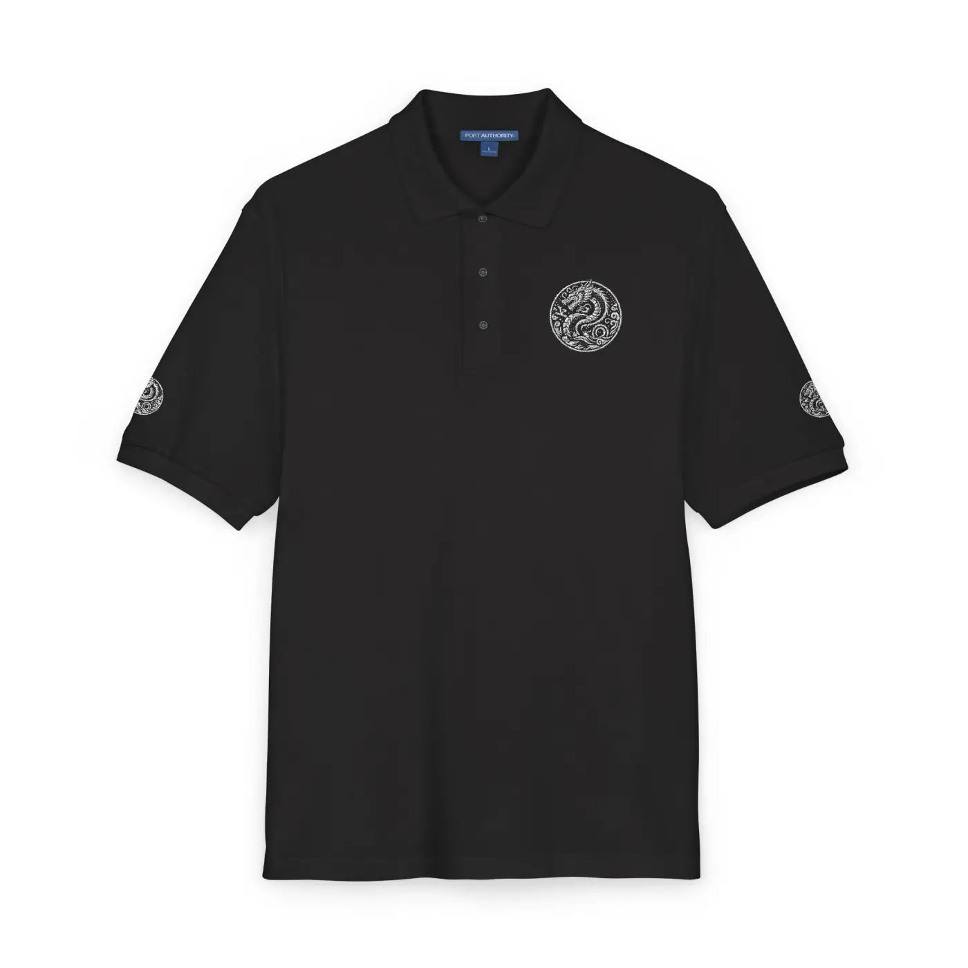 Stylish Embroidered Unisex Polo - Elegant Embroidery - DipaliZ