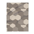 Geometric Fleece Blanket - Bold Design for Cozy Homes - DipaliZ