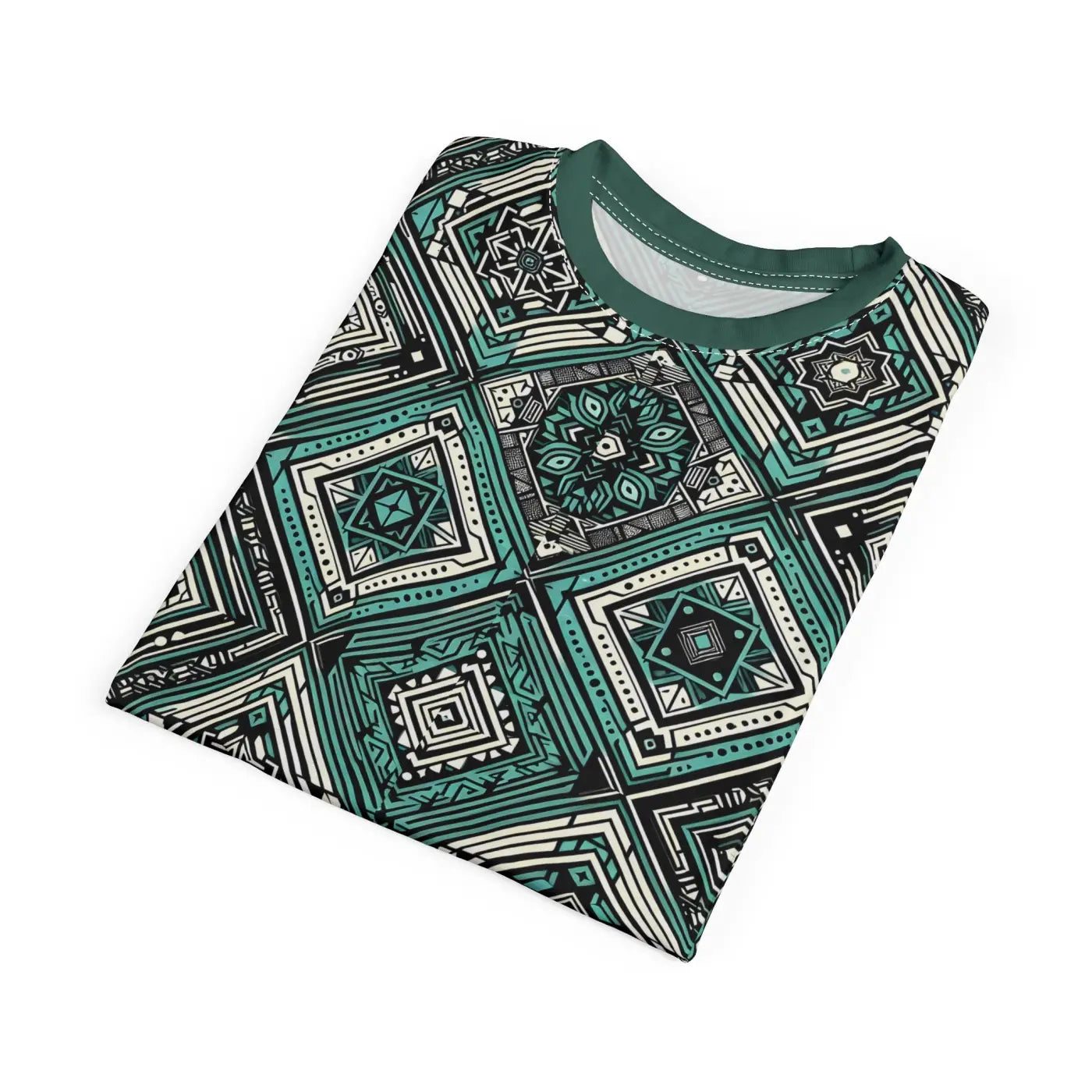 Stylish Geometric Unisex Tee - Bold Casual Outings - DipaliZ