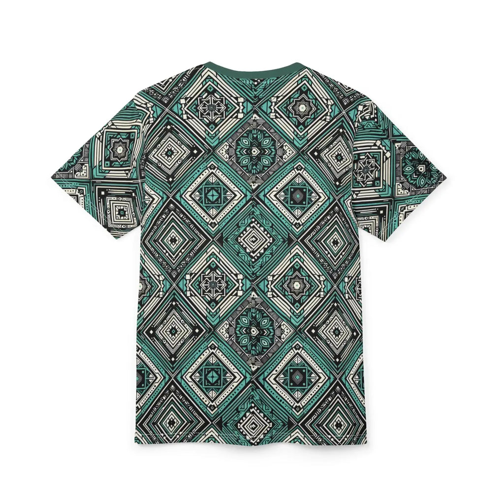 Stylish Geometric Unisex Tee - Bold Casual Outings - DipaliZ