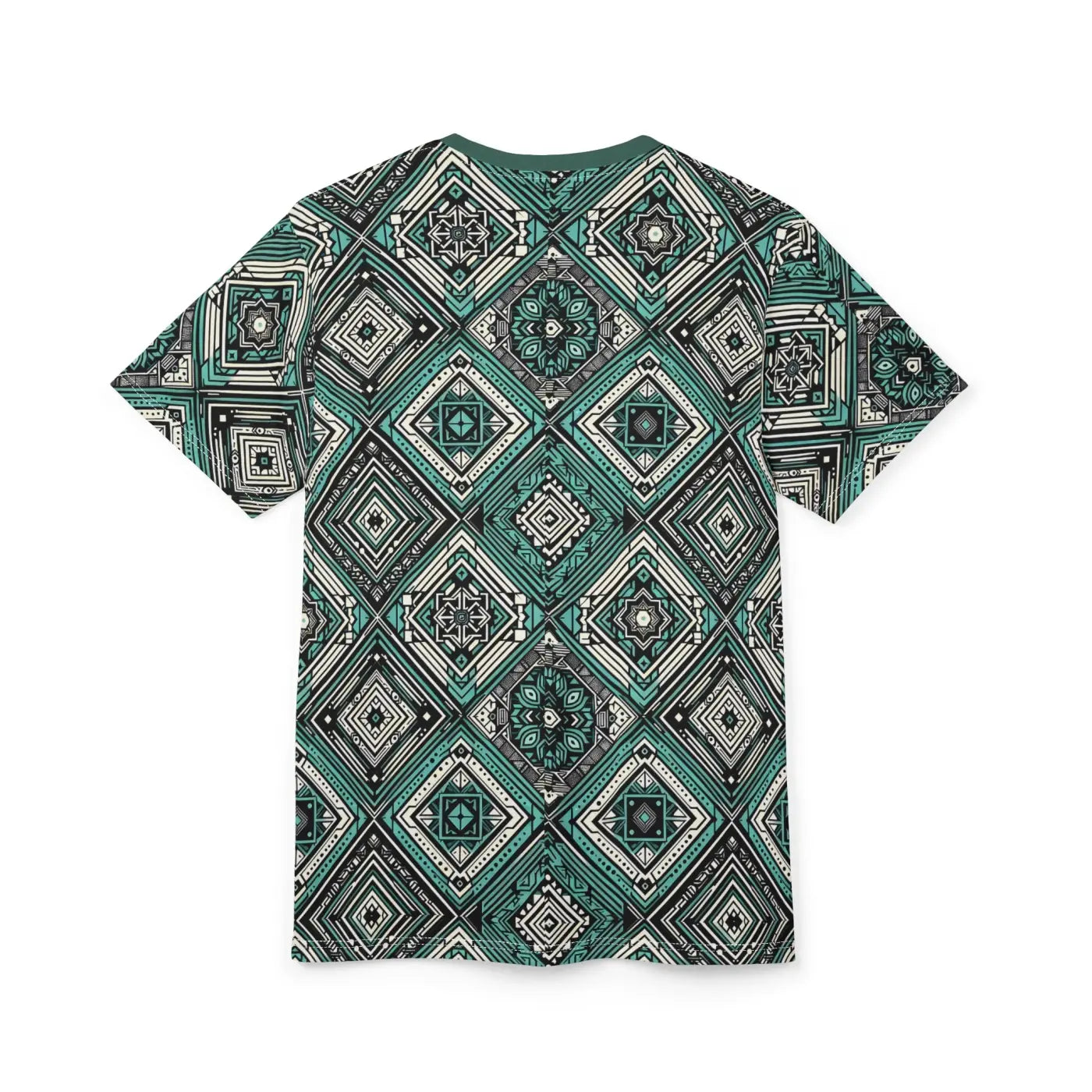 Stylish Geometric Unisex Tee - Bold Casual Outings - DipaliZ