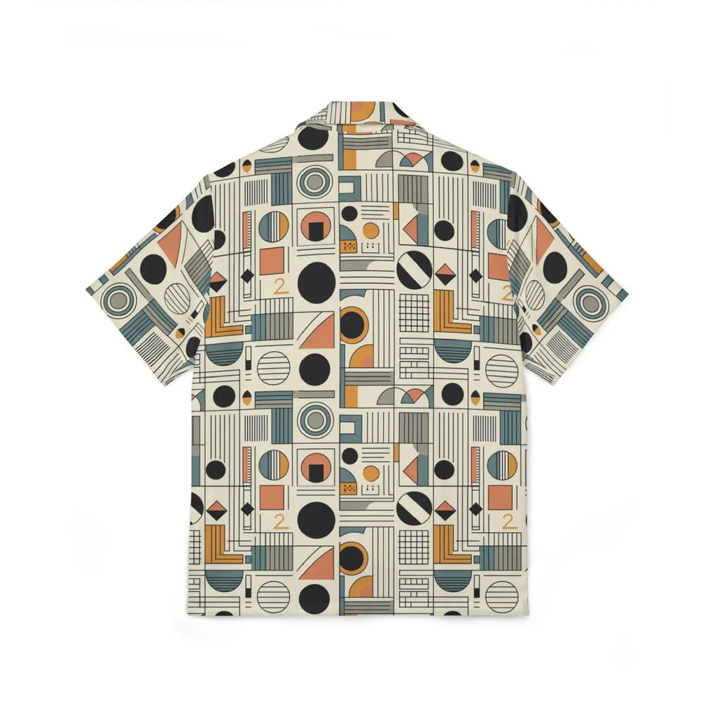 Hawaiian Camp Shirt - Bold Summer Beach Days - DipaliZ