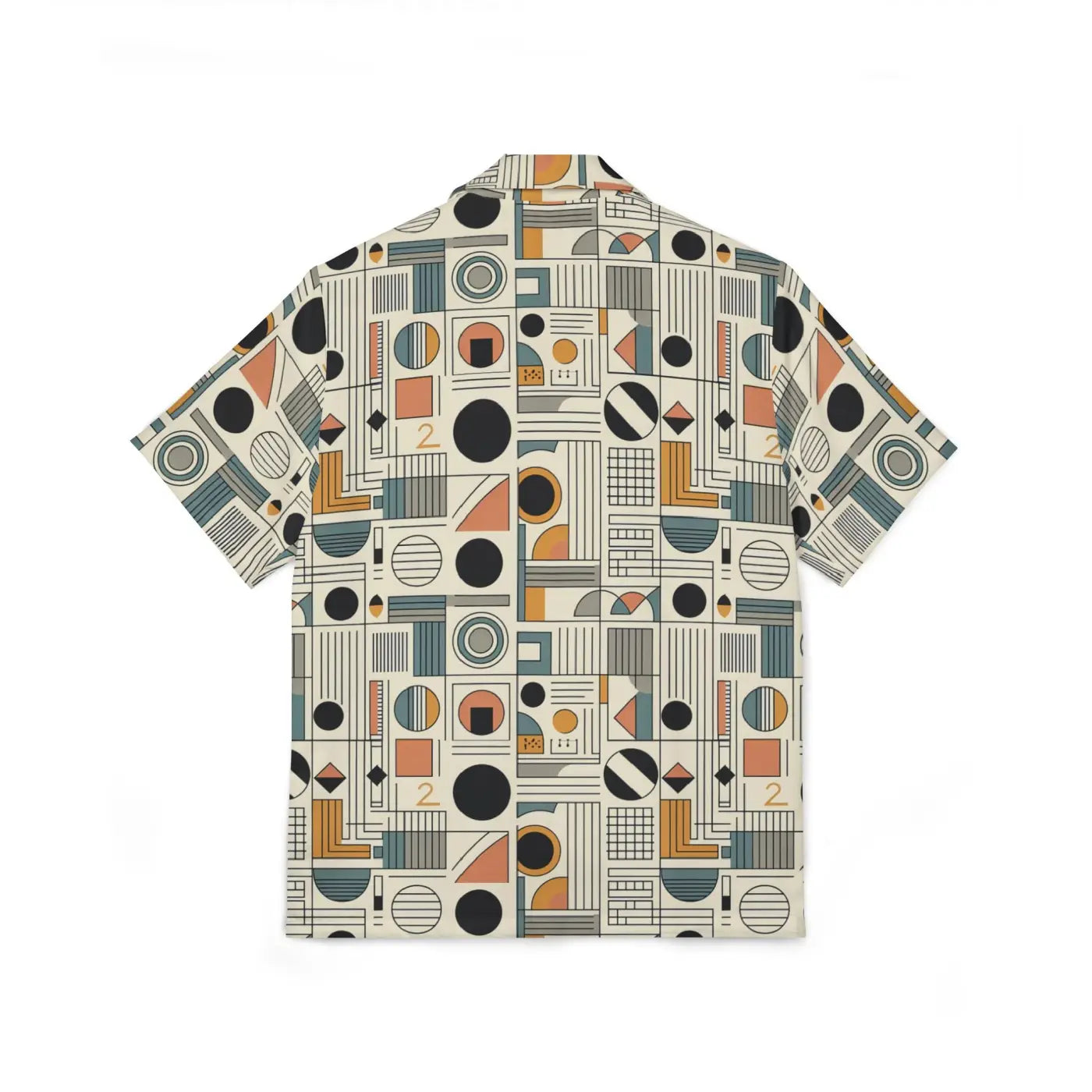 Hawaiian Camp Shirt - Bold Summer Beach Days - DipaliZ