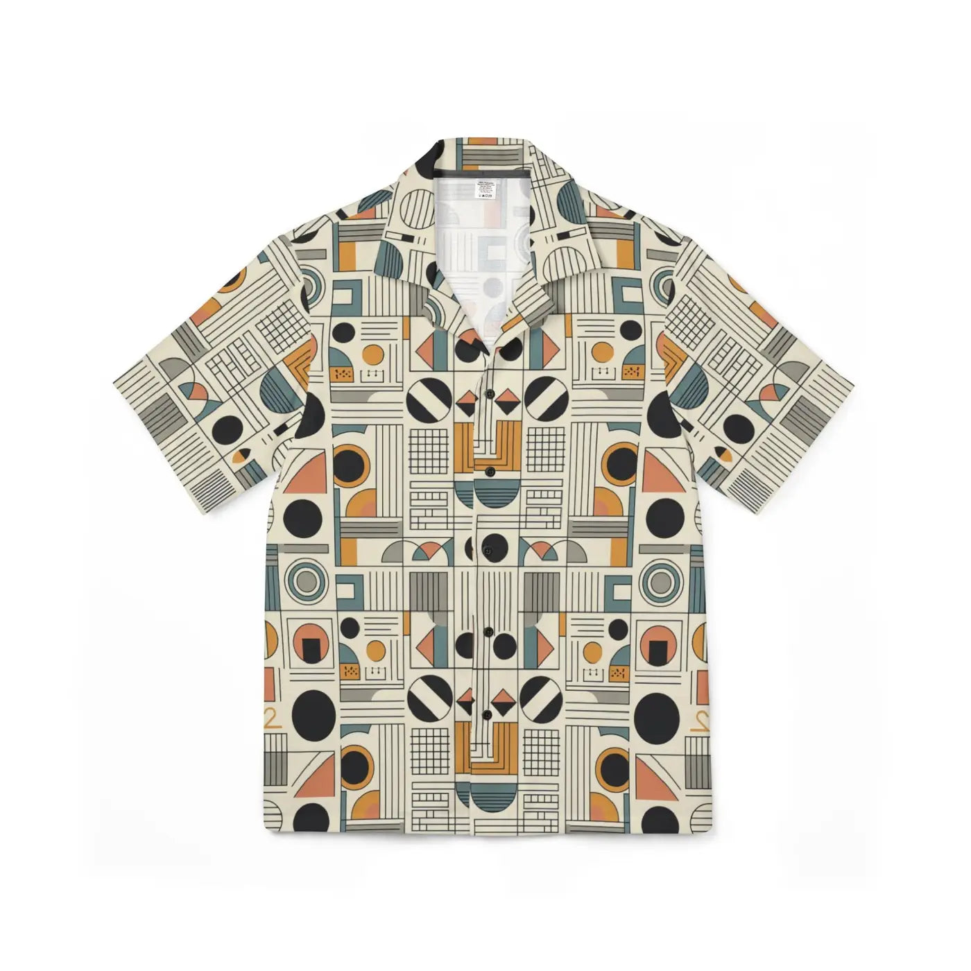 Hawaiian Camp Shirt - Bold Summer Beach Days - DipaliZ