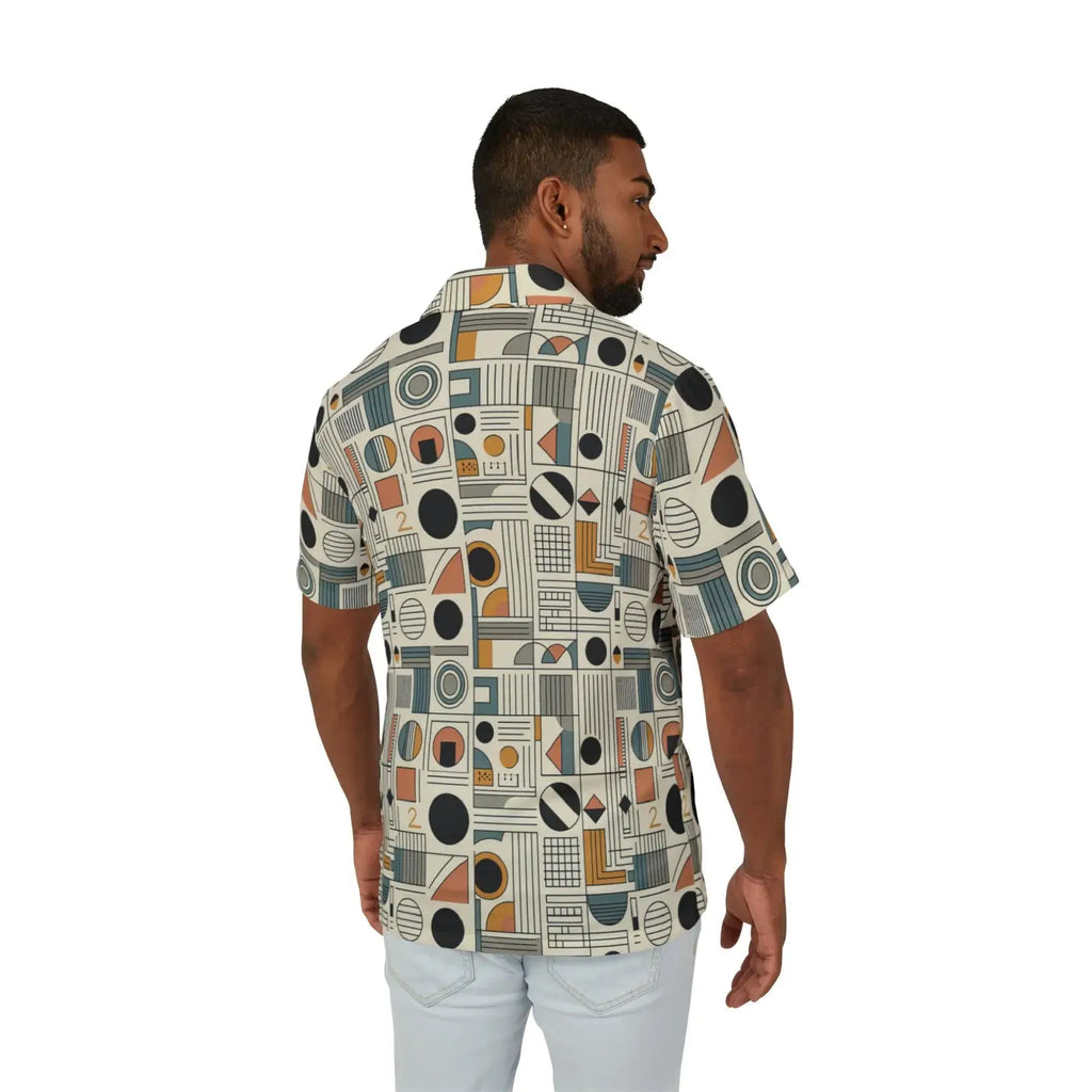 Hawaiian Camp Shirt - Bold Summer Beach Days - DipaliZ