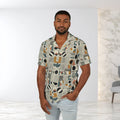 Hawaiian Camp Shirt - Bold Summer Beach Days - DipaliZ