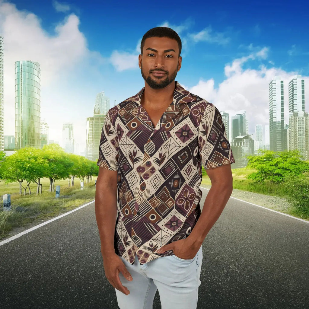 Hawaiian Camp Shirt - Breathable Summer Essential - DipaliZ