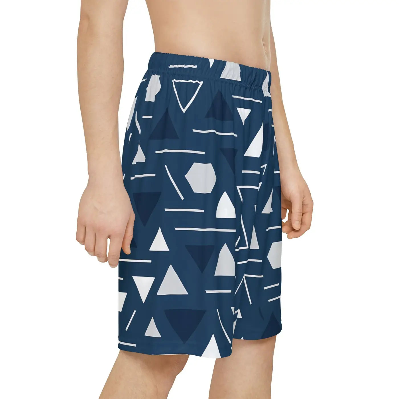Premium Men's Sports Shorts - All Over Print Athletic - DipaliZ