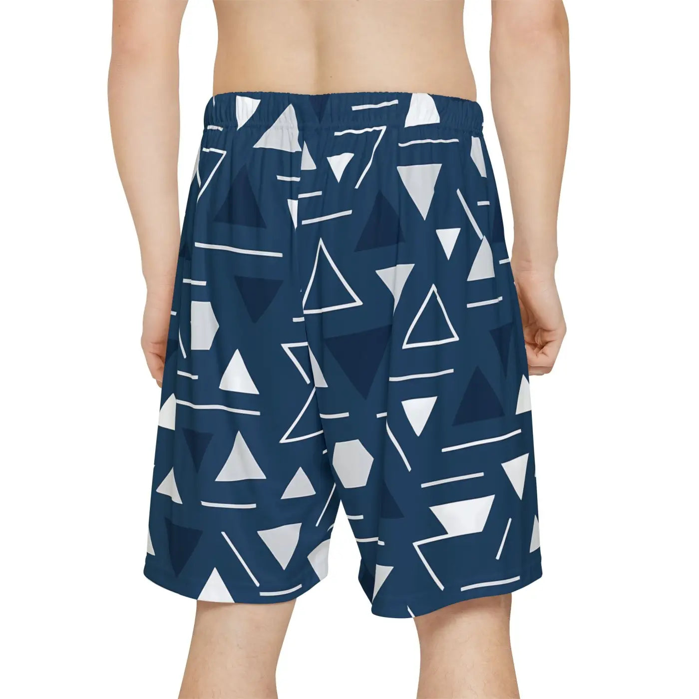 Premium Men's Sports Shorts - All Over Print Athletic - DipaliZ
