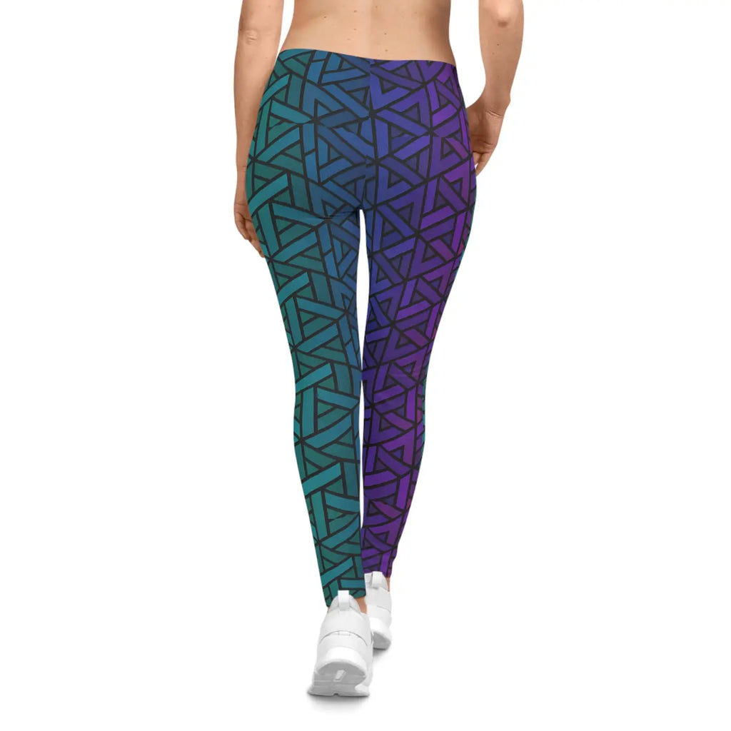 Vibrant Women's Casual Leggings - Energizing Comfort - DipaliZ