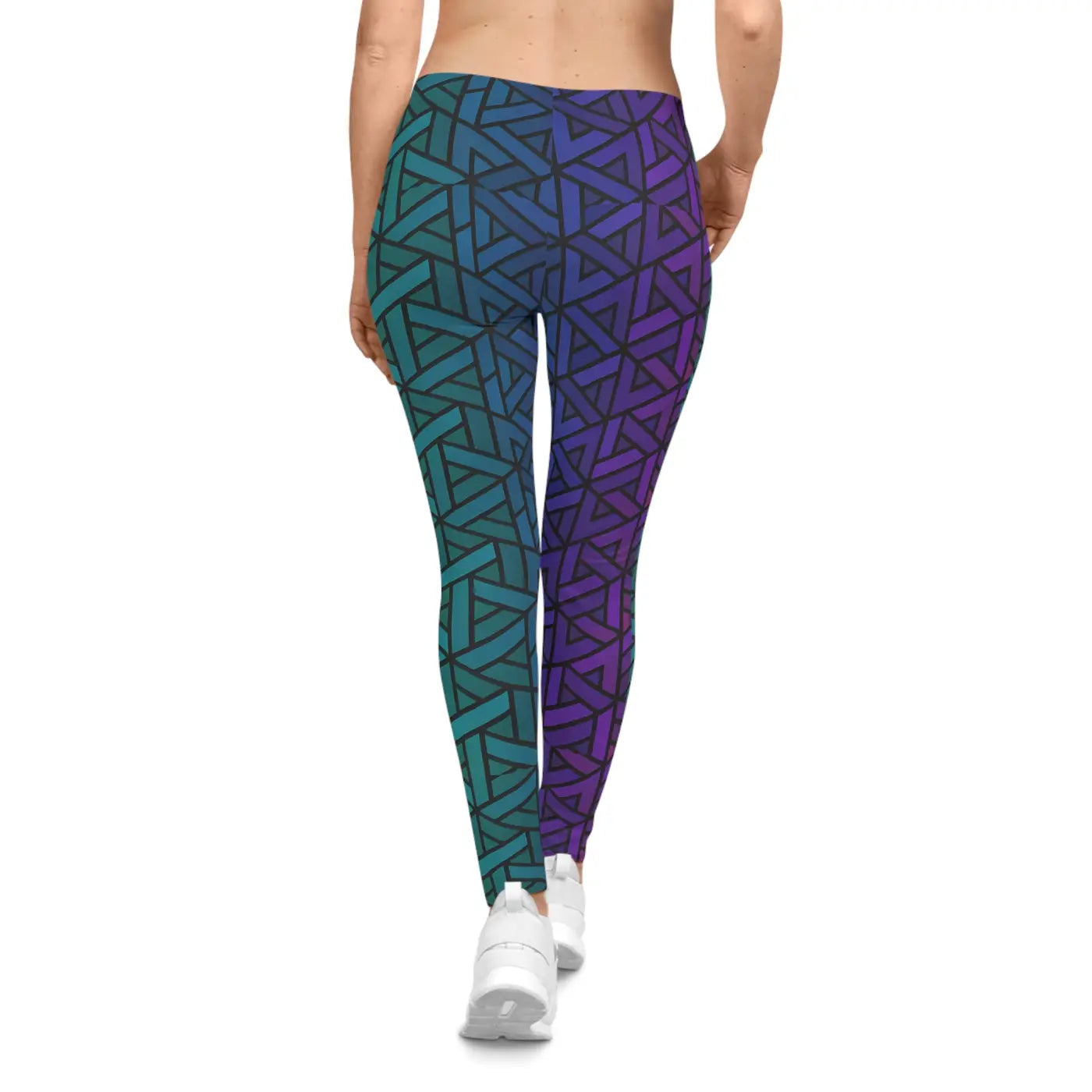 Vibrant Women's Casual Leggings - Energizing Comfort - DipaliZ